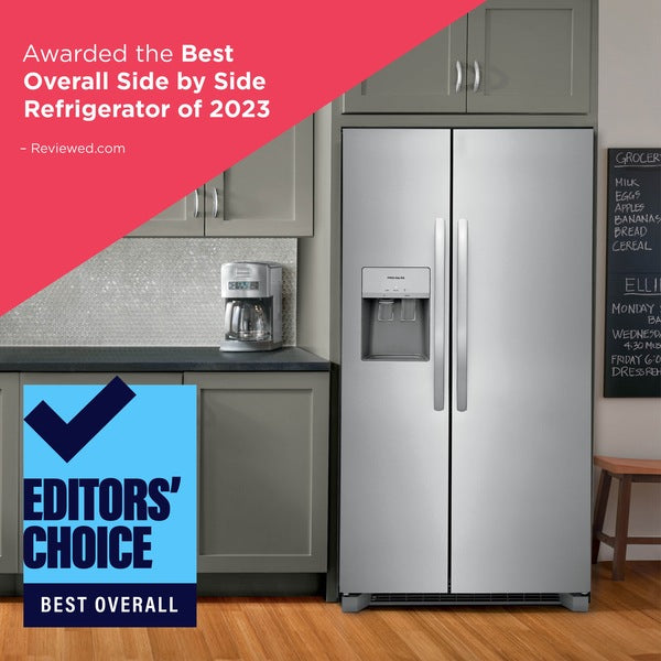 25.6 Cu. Ft. - 36" Standard Depth Side by Side Refrigerator