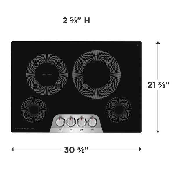 Frigidaire Gallery 30" Electric Cooktop Stainless Steel