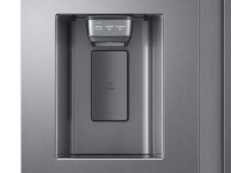 Samsung 27.4 cu. ft. Large Capacity Side-by-Side Refrigerator in Stainless Steel