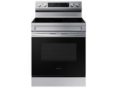 Samsung 6.3 cu. ft. Smart Freestanding Electric Range with Rapid Boil™ & Self Clean in Stainless Steel