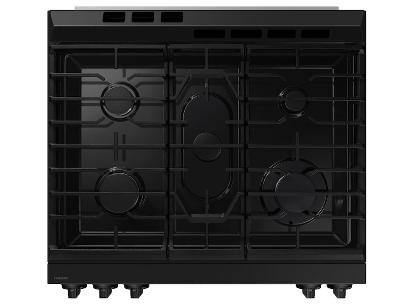 Bespoke 6.0 cu. ft. Smart Slide-In Gas Range with Precision Knobs in Stainless Steel