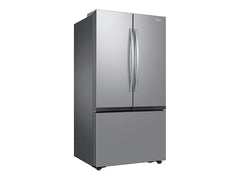 27 cu. ft. Mega Capacity Counter Depth 3-Door French Door Refrigerator with Dual Auto Ice Maker in Stainless Steel