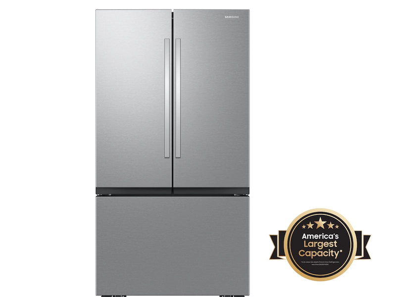 32 cu. ft. Mega Capacity 3-Door French Door Refrigerator with Dual Auto Ice Maker in Stainless Steel