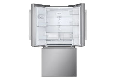 LG 24.5 Cu. Ft. - 33 Inch Width Smart French Door Refrigerator - Printproof Stainless Steel ENERGY STAR