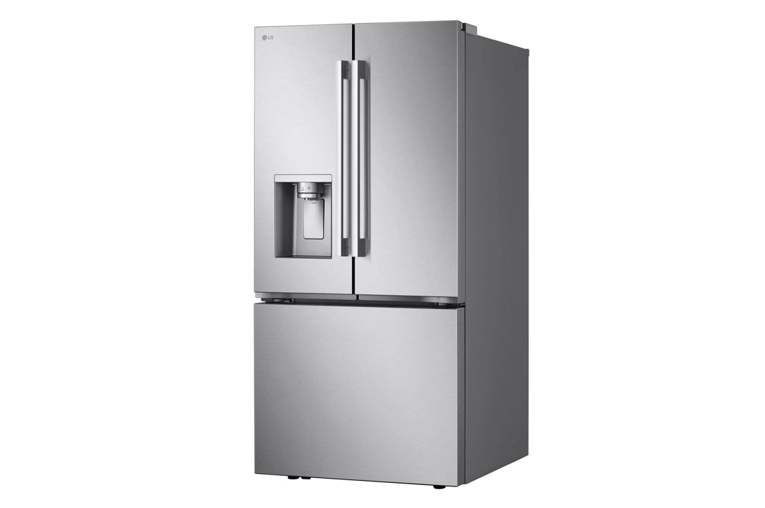 LG 24.5 Cu. Ft. - 33 Inch Width Smart French Door Refrigerator - Printproof Stainless Steel ENERGY STAR