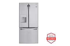 LG 21.8 cu. ft. - 30 Inch Width, French Door Refrigerator - Stainless Steel