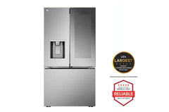 LG 36-inch Wide InstaView Counter-Depth MAX Refrigerator - 26 cu. ft. -  Stainless Steel