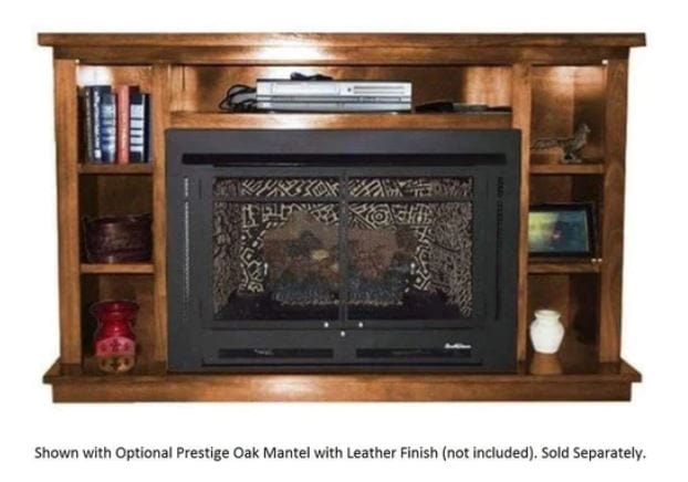 Buck Stove 34" Model 34ZC Manhattan Vent-Free Gas Stove with Variable Speed Blower