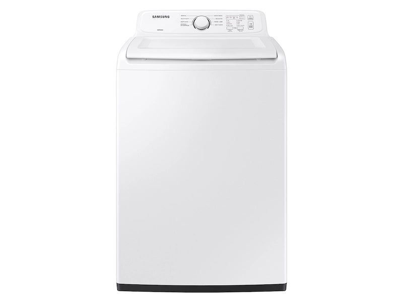 Samsung 4.0 cu. ft. Top Load Washer with ActiveWave Agitator and Soft-Close Lid In White