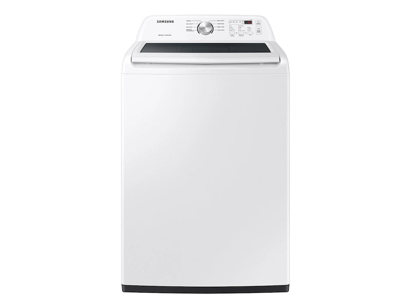 Samsung 4.4 cu. ft. Top Load Washer with ActiveWave™ Agitator and Soft-Close Lid in White