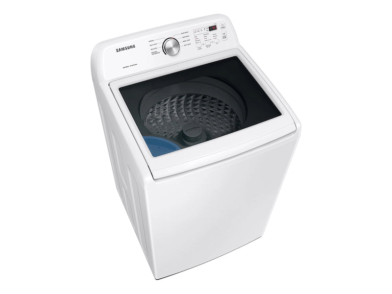 Samsung 4.4 cu. ft. Top Load Washer with ActiveWave™ Agitator and Soft-Close Lid in White