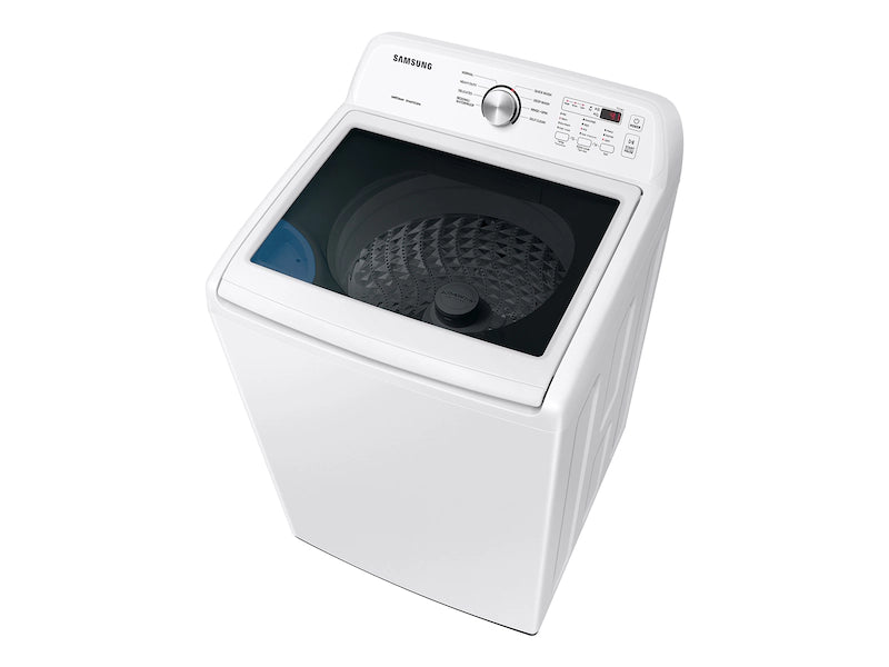 Samsung 4.4 cu. ft. Top Load Washer with ActiveWave™ Agitator and Soft-Close Lid in White