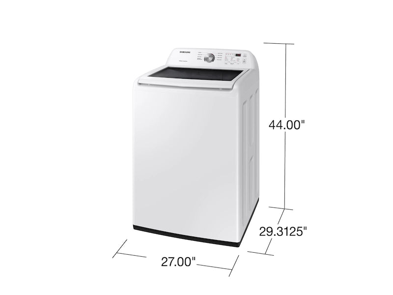 Samsung 4.5 cu. ft. Top Load Washer with Vibration Reduction Technology+ in White