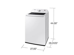 Samsung 4.5 cu. ft. Top Load Washer with Vibration Reduction Technology+ in White