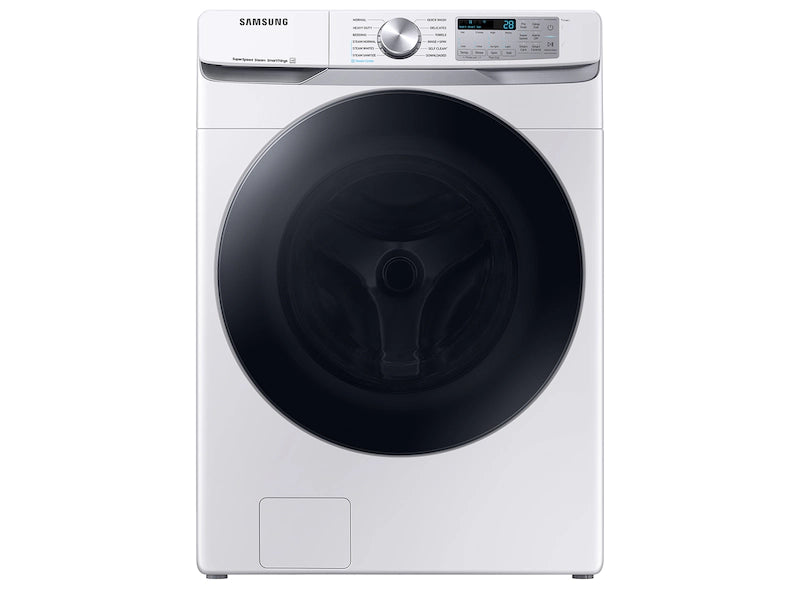 Samsung 4.5 cu. ft. Large Capacity Smart Front Load Washer with Super Speed Wash - White