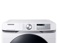 Samsung 4.5 cu. ft. Large Capacity Smart Front Load Washer with Super Speed Wash - White