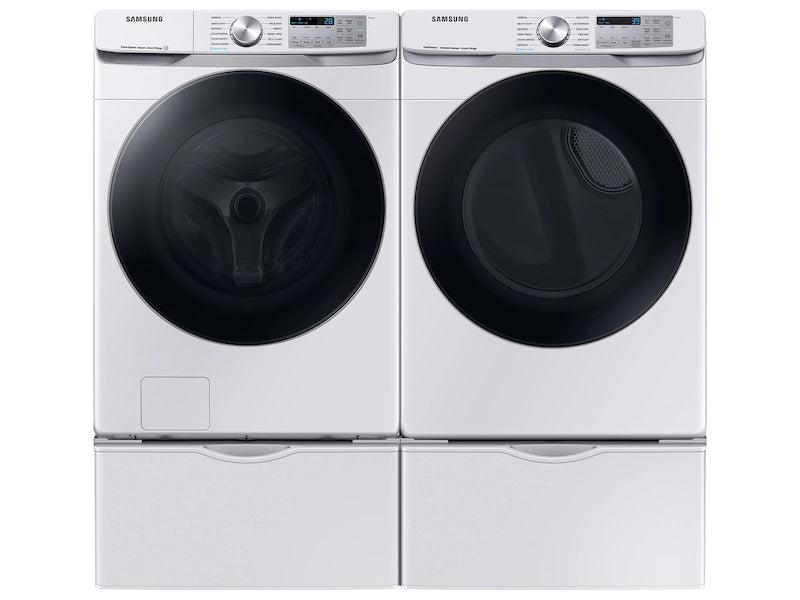 Samsung 4.5 cu. ft. Large Capacity Smart Front Load Washer with Super Speed Wash - White