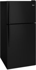 Whirlpool 30-inch Wide Top Freezer Refrigerator - 18 cu. ft. - Black