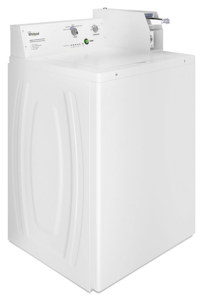 Whirlpool 7.4 Cu. Ft. 120 Volt White Commercial Gas Vented Dryer