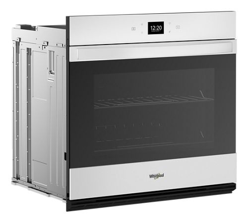 Whirlpool 5.0 Cu. Ft. Single Wall Oven with Air Fry When Connected - White