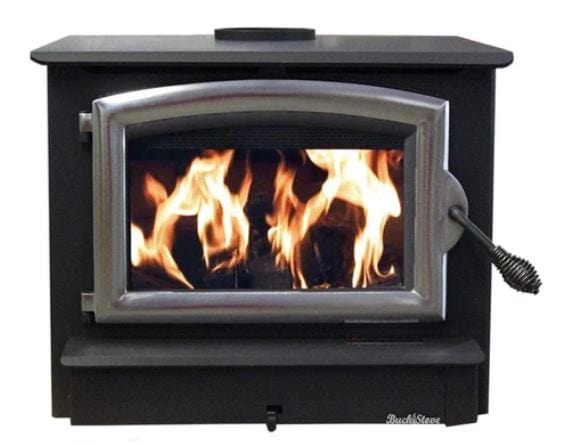 Buck Stove 28" Model 74 Non-Catalytic Wood Burning Stove with Door and Blower