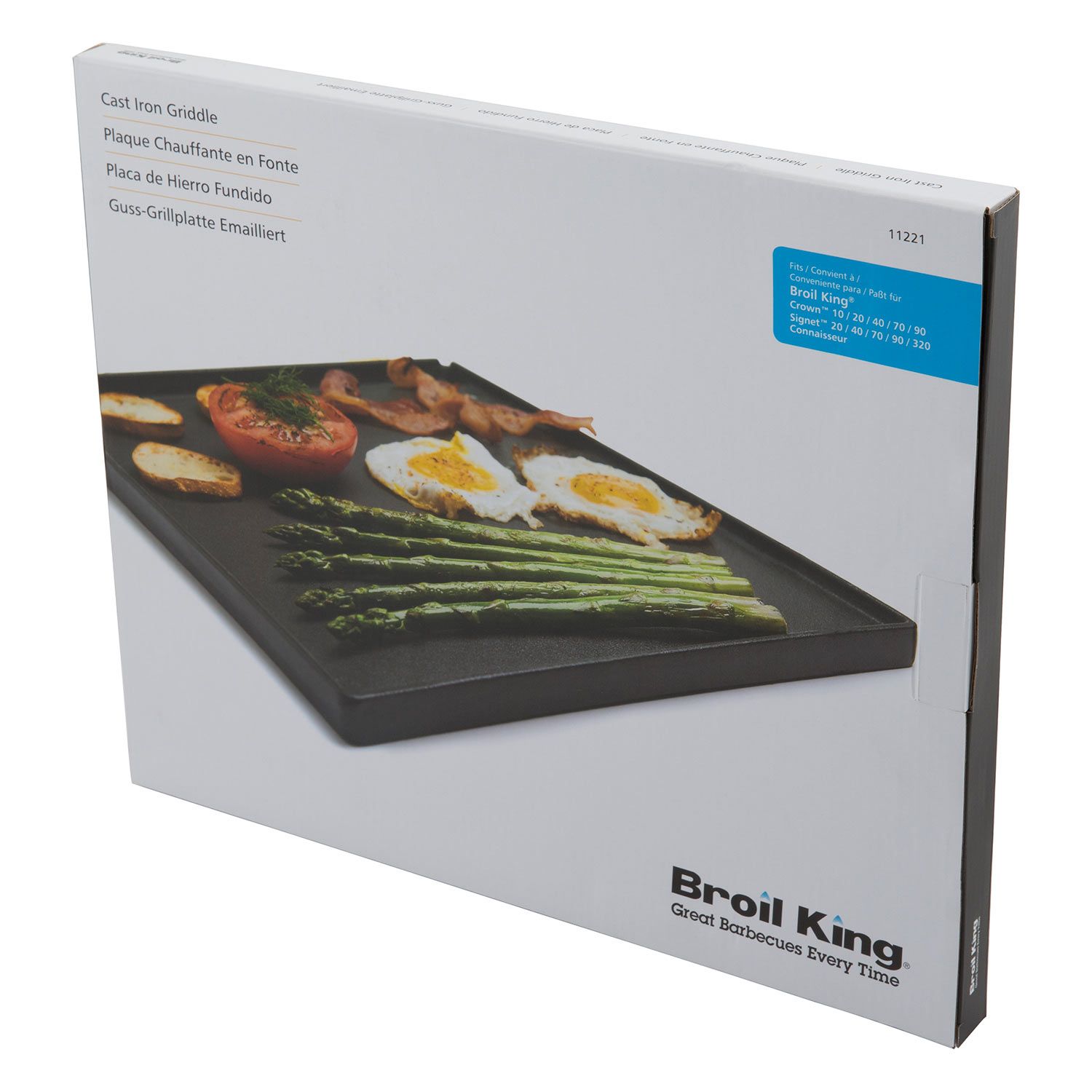 Broil King Cast Iron Griddle for Signet Grills 11221