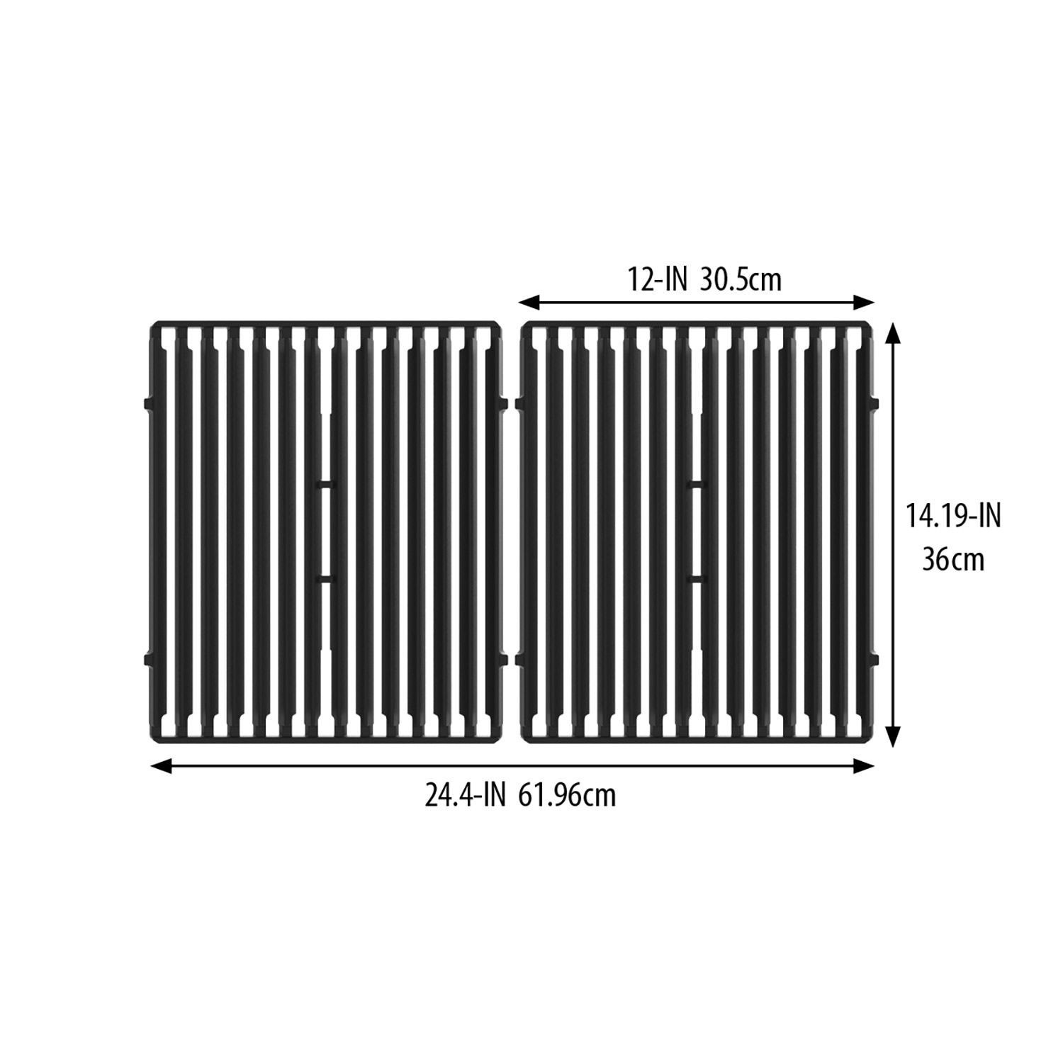 Broil King Cast Iron Cooking Grids for Signet and Crown Grills 11227