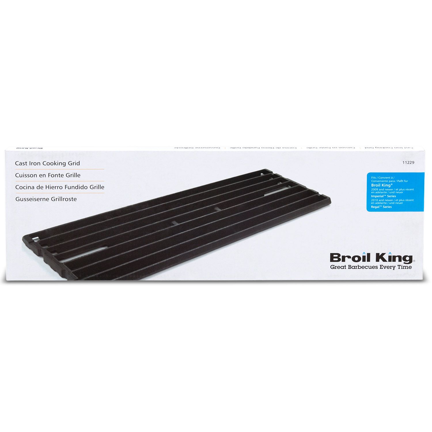 Broil King Cast Iron Cooking Grid for Regal 420/440/490, Imperial 490/XL Grills 11229