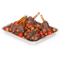 Broil King Stainless Steel Roasting and Drip Pan for the Rib Rack 63106