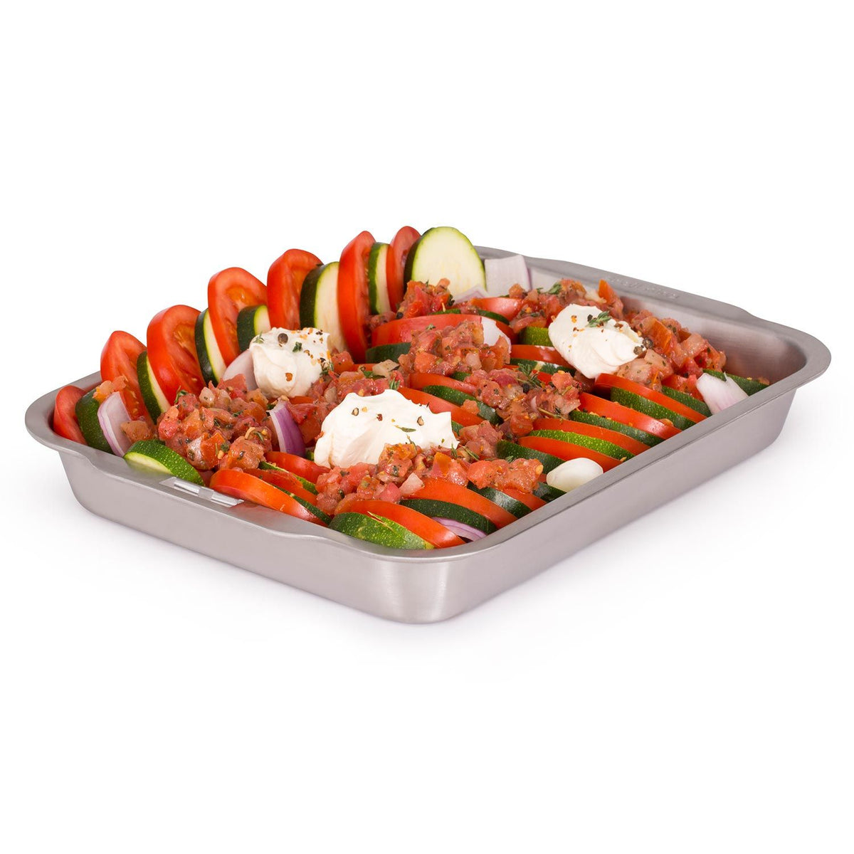 Broil King Stainless Steel Roasting and Drip Pan for the Rib Rack 63106