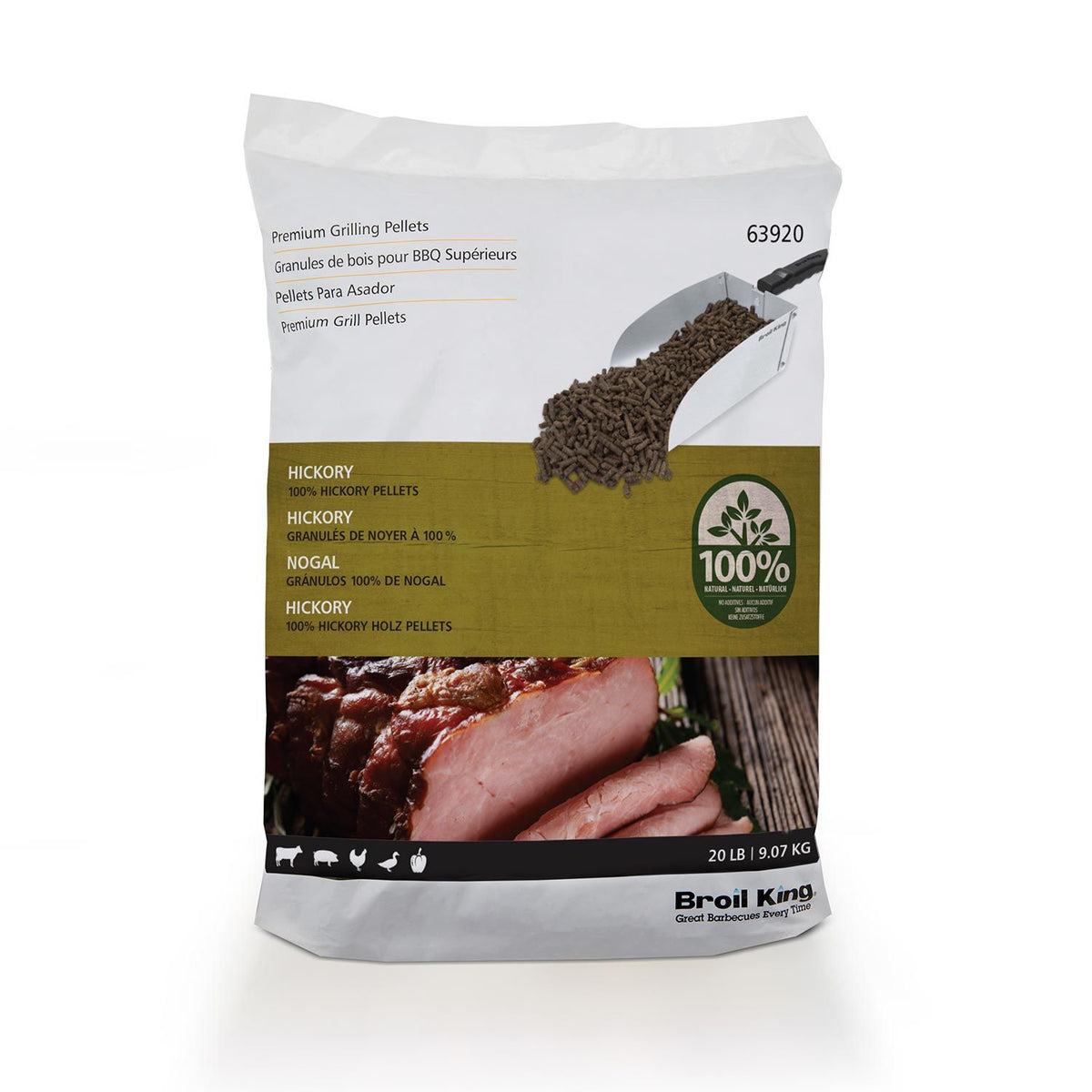 Broil King Hickory Wood Pellets 63920