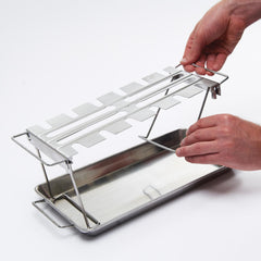 Broil King Stainless Steel Wing Rack and Pan 64152