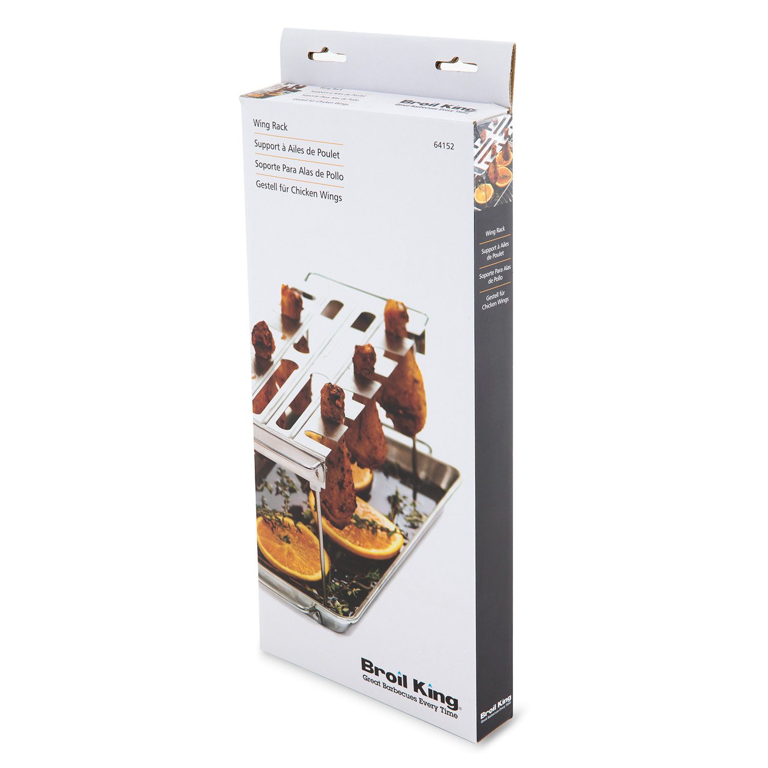 Broil King Stainless Steel Wing Rack and Pan 64152