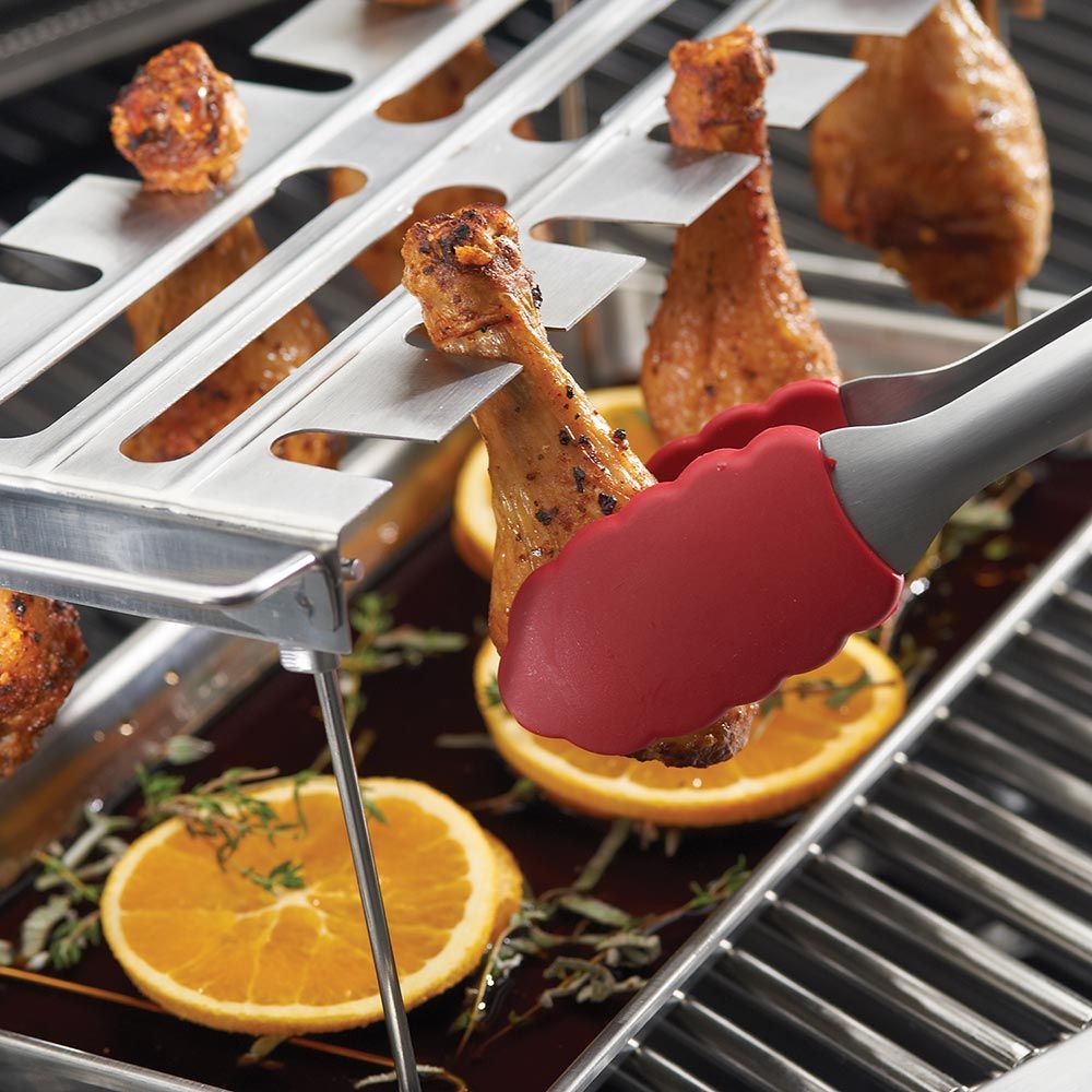 Broil King Stainless Steel Wing Rack and Pan 64152