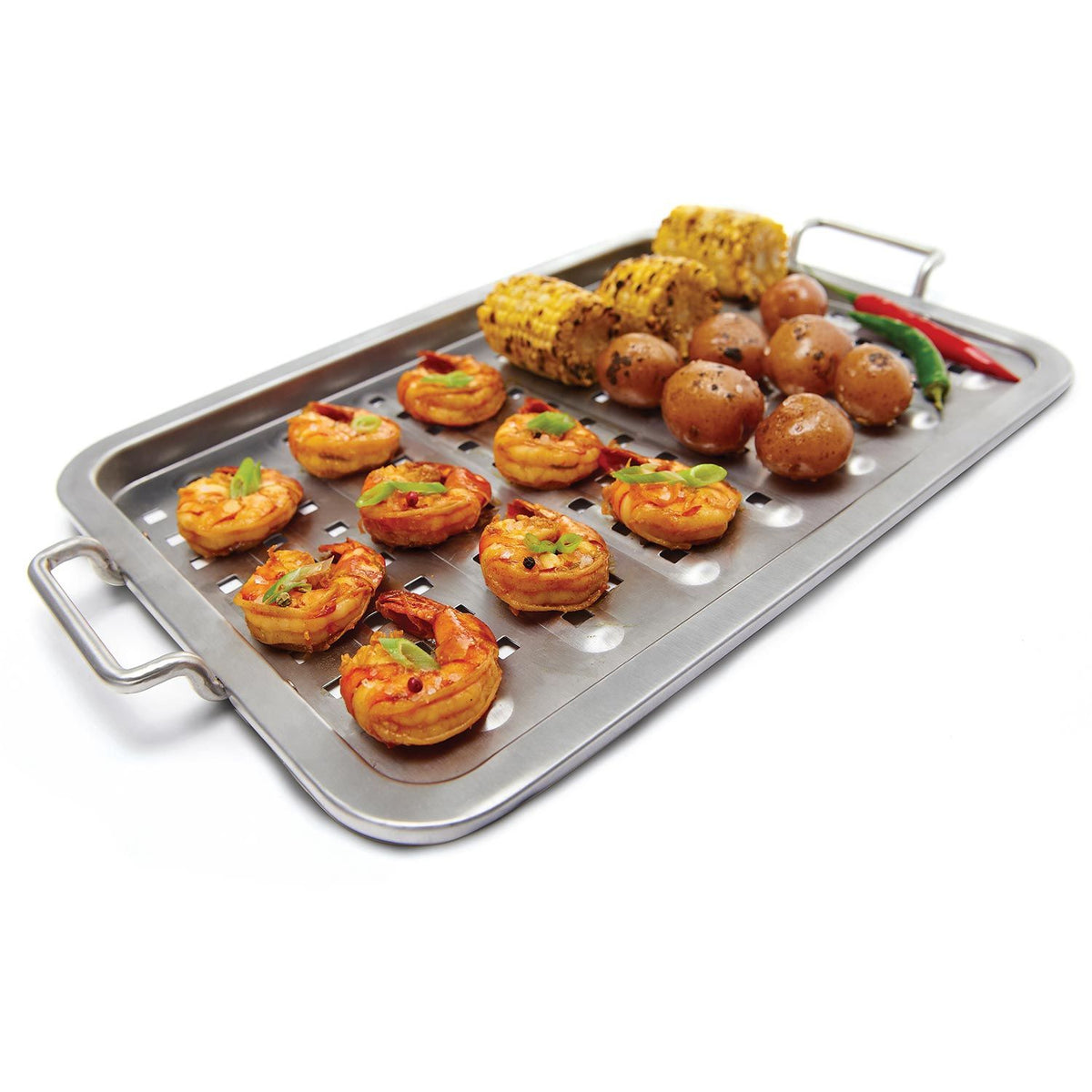 Broil King Flat Stainless Steel Grill Topper 69720