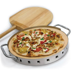 Broil King Stainless Steel Imperial Pizza Stone Grill Set 69816