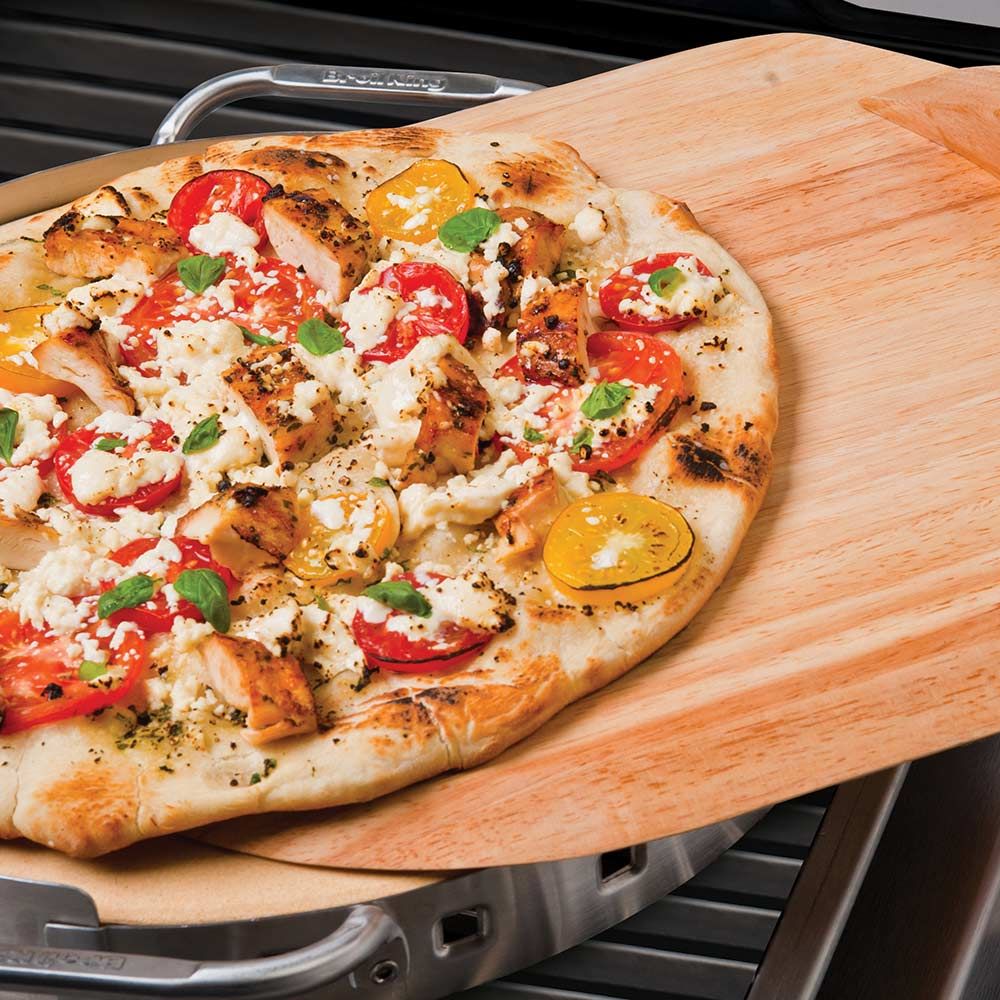 Broil King Stainless Steel Imperial Pizza Stone Grill Set 69816