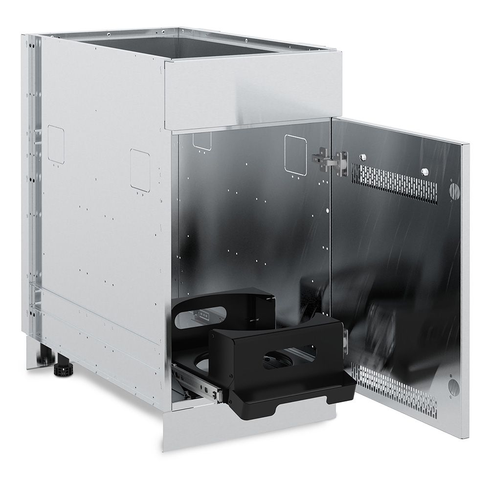 Broil King Stainless Steel Tank & Side Burner Cabinet 802700