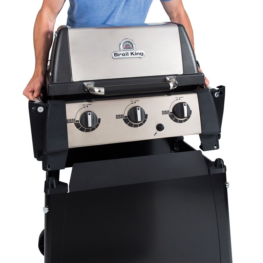 Broil King 902500 2-Wheel Grill Cart for Porta-Chef 320 Grill 902500 LP