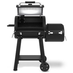 Broil King Regal Offset 400 Charcoal Smoker, 25.5-Inches 955050