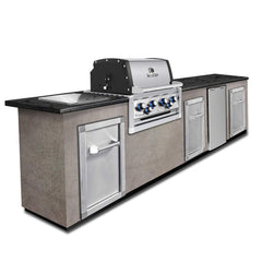 Broil King Imperial 490 4-Burner Built-In Grill with Side Burner