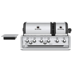 Broil King Imperial S690 6-Burner Built-In Gas Grill With Rotisserie & Side Burner