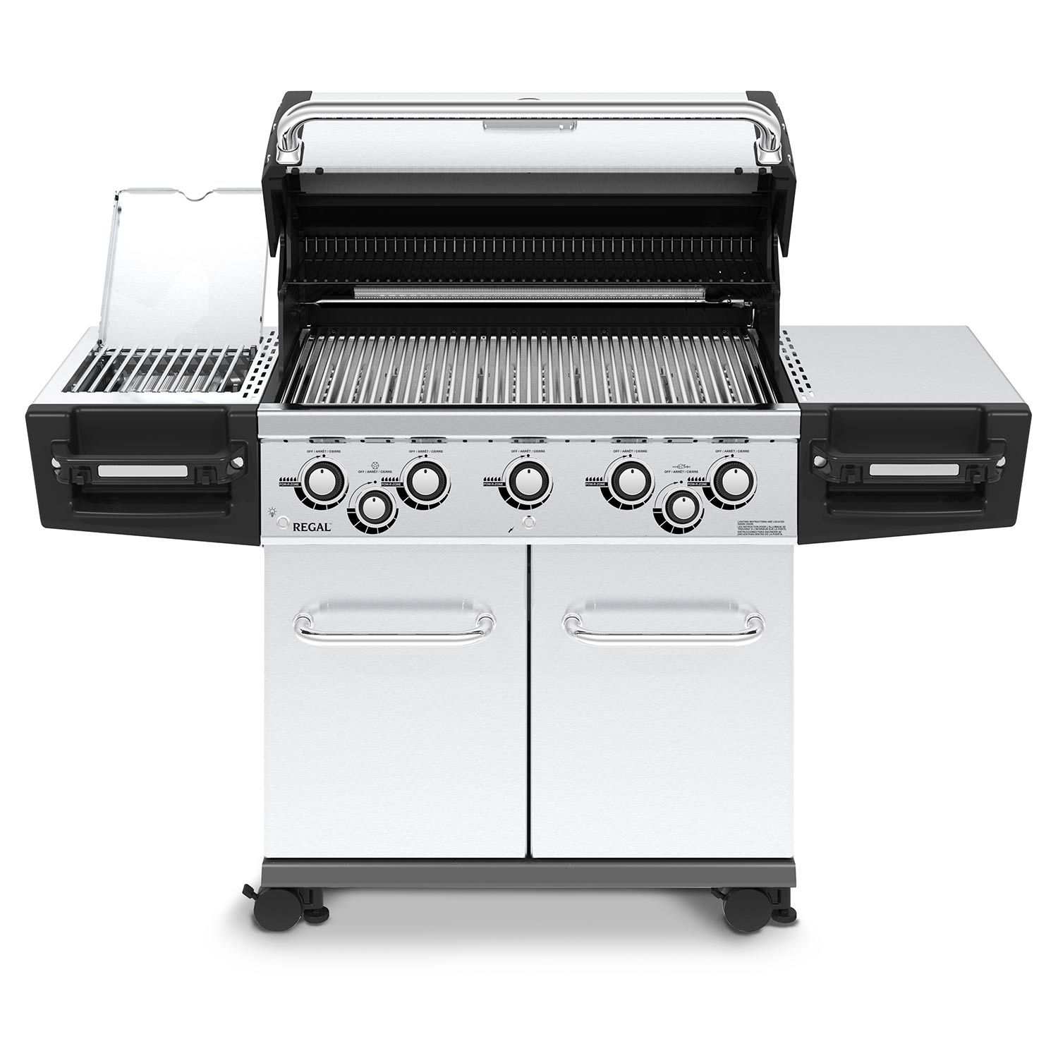 Broil King Regal S590 Pro Infrared 5-Burner Freestanding Gas Grill 32-Inches
