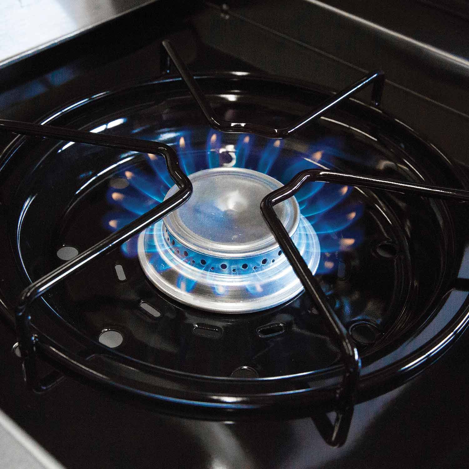 Broil King Signet 390 3-Burner Grill on 2-Wheel Cart with Side Burner