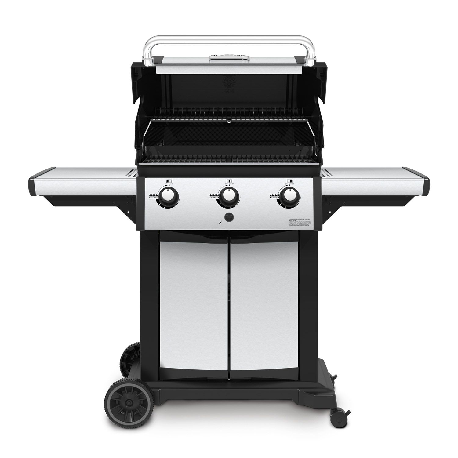 Broil King Signet 320 3-Burner Grill on 2-Wheel Cart