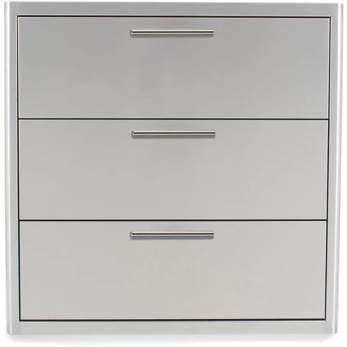 Blaze 30 Inch Triple Access Drawer BLZ-30W-3DRW-LT