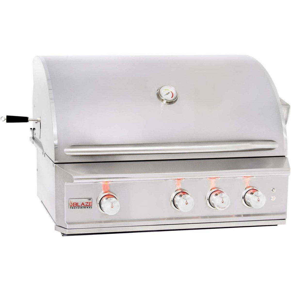 Blaze Professional Built-In Gas Grill with Rear Infrared Burner