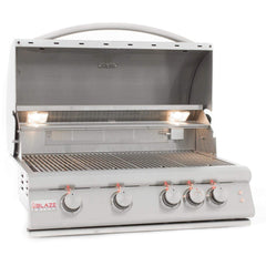 Blaze Built-In Gas Grill with Lights, 32-inch