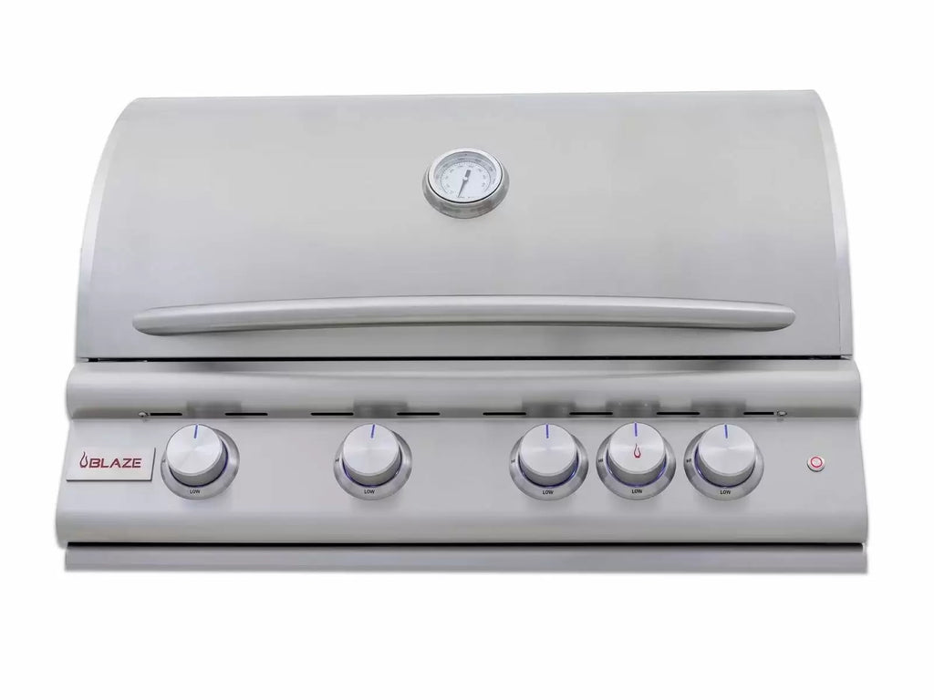 Blaze Marine Grade LTE Plus 32-Inch 4-Burner Gas Grill with Lights