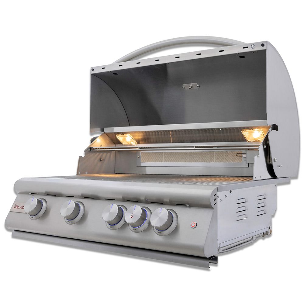 Blaze Premium LTE+ 32-Inch 4-Burner Gas Grill with Lights